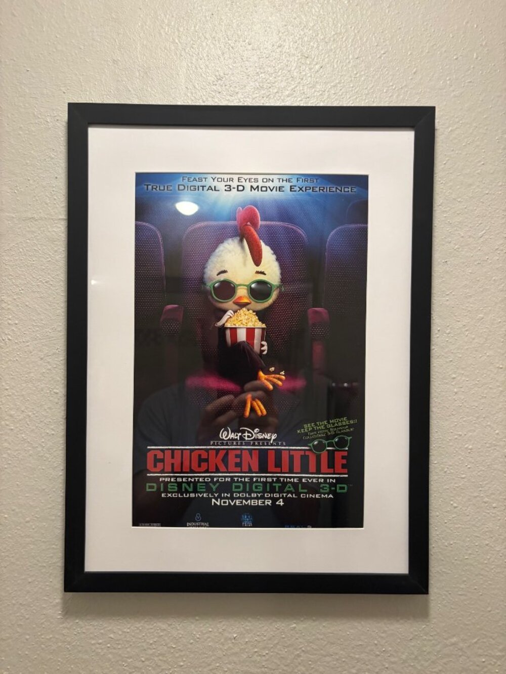 Chicken Little Framed 11x15 Inch Art Print - Walt Disney Movies